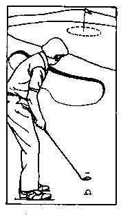 Pitching over trap